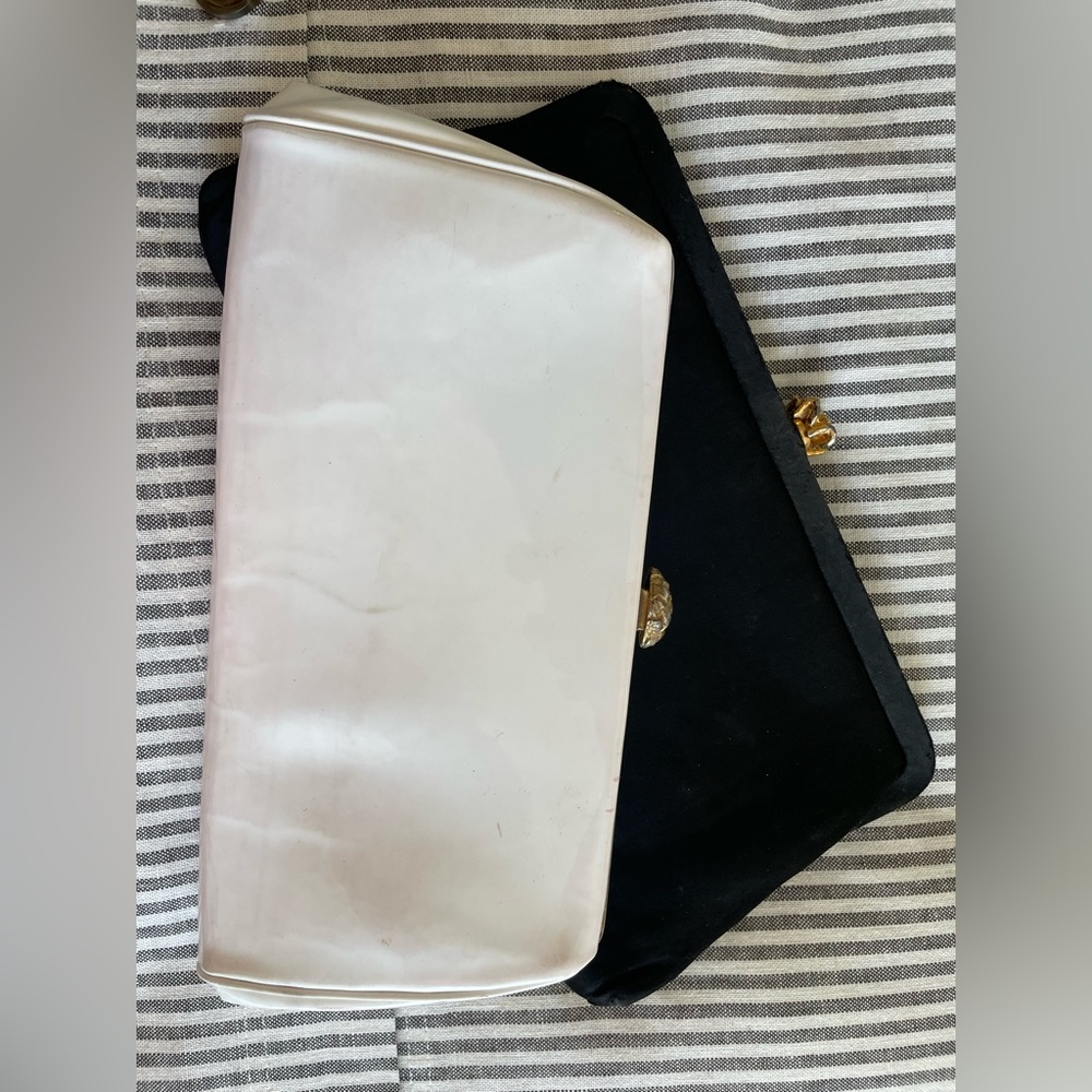 Pair vintage clutches